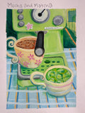 Mocha and Matcha Print 4x6in
