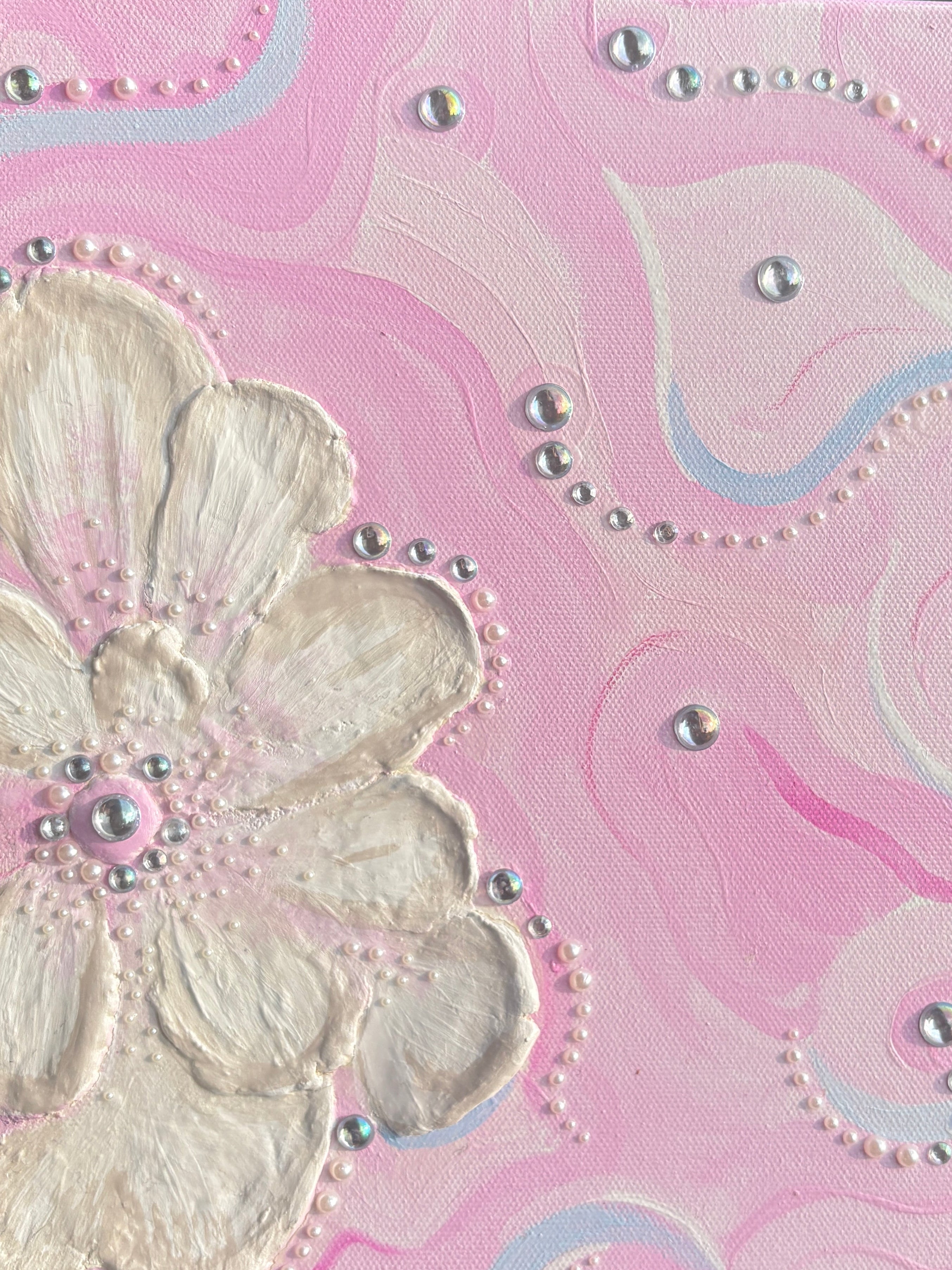 Pearl Petals Print 4x6in