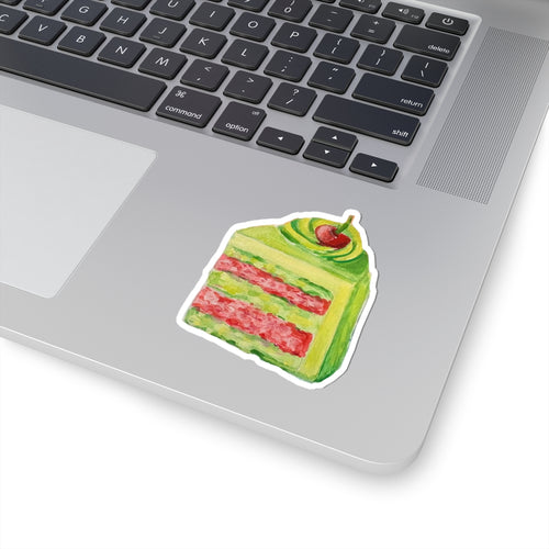 Cherry on Matcha Sticker