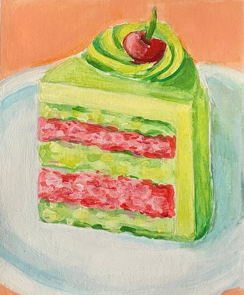 Cherry on Matcha Print 4x6in